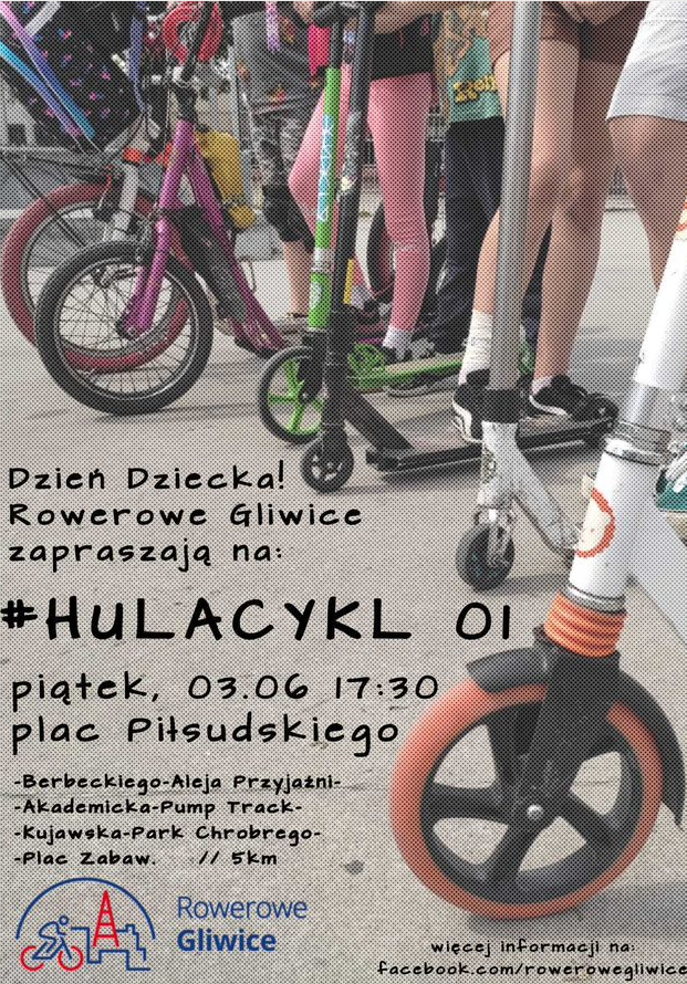 Rowerowe Gliwice zapraszajÄ na #Hulacykl
